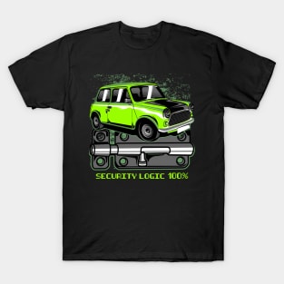 Mini Mr Bean Security100 percent T-Shirt